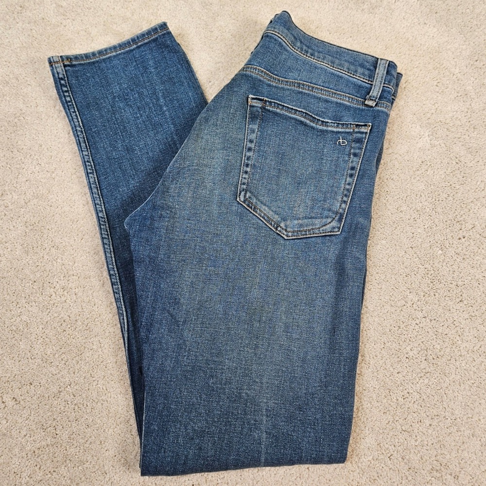Rag Bone Slim Fit Jeans Mens Size 31 Distressed Urban Casual‎ Streetwear Grunge